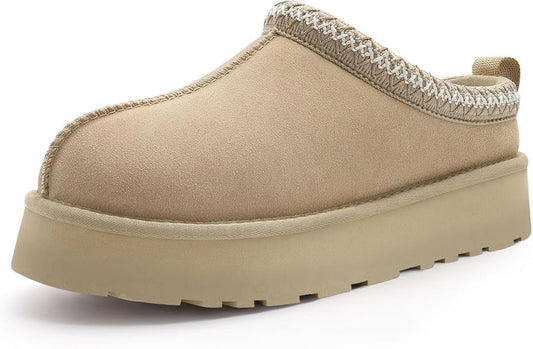 2X1 FluffStep Platform Slippers